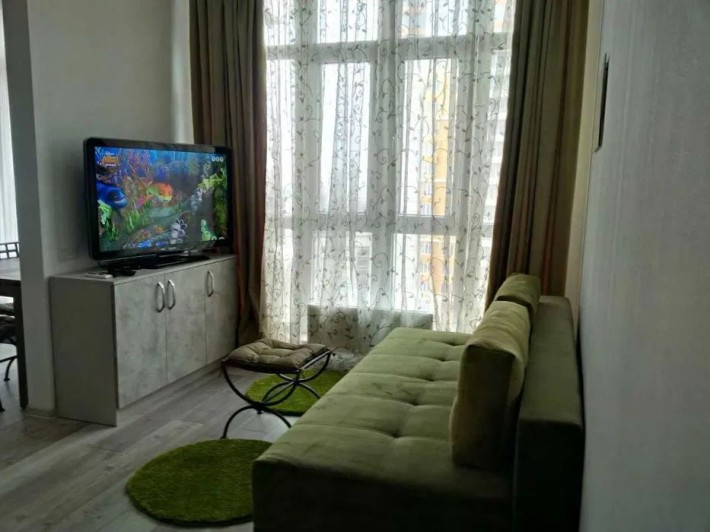 Аренда Евродвушка ЖК 4 Сезона Балкон Вид на море Рядом Центр Код1416 - фото 1