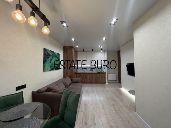 Аренда 1 к. квартиры - евродвушки 47м2 Новострой ЖК Сокольники Центр - фото 1