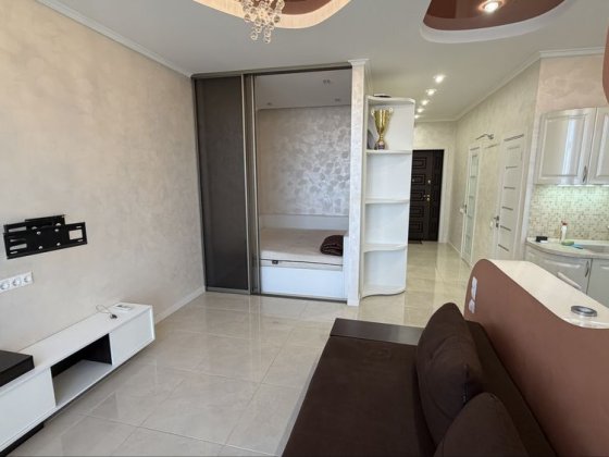 Аренда одноклинатной квартиры студии в 5 жемчужине на Таирово. Одесса