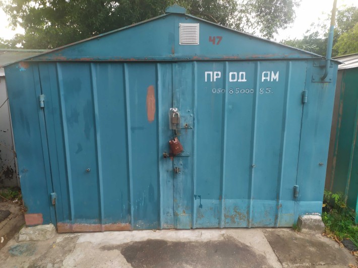 металический гараж Центр - фото 1