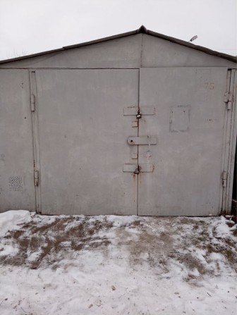 Гараж металевий з ямою. - фото 1