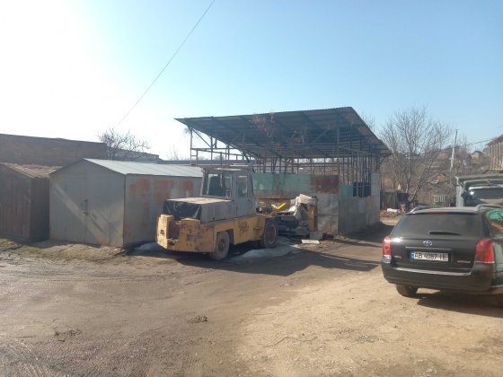 Продам подвійний недобудований гараж на фундаменті в ГСК-9 Вінниця