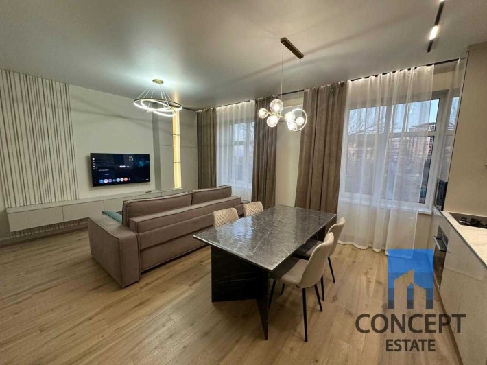 Сдам стильную 3к квартиру на Сергея Ефремова 1, парк Шевченко Центр - фото 1