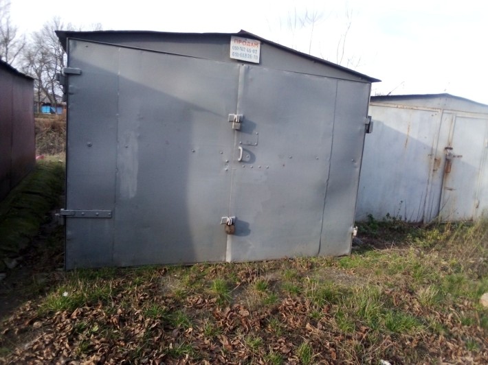 Продам  металлический разборный гараж - фото 1