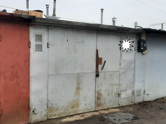 Гаражний залізний бокс Киев