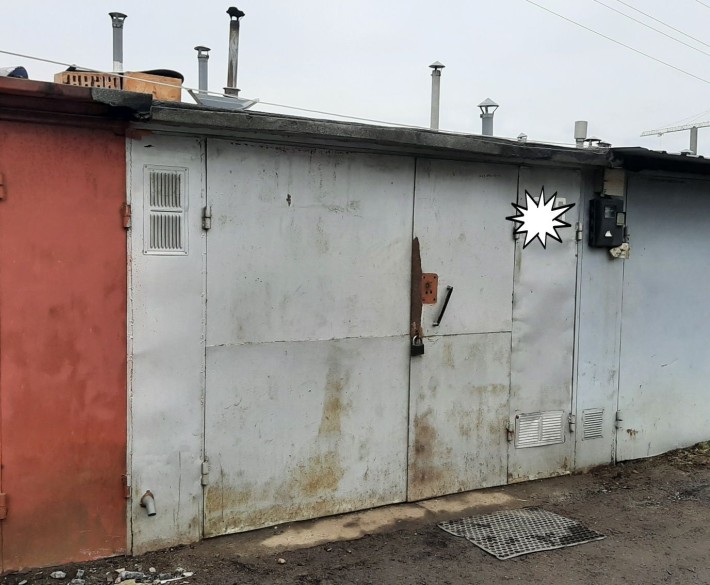 Гаражний залізний бокс - фото 1