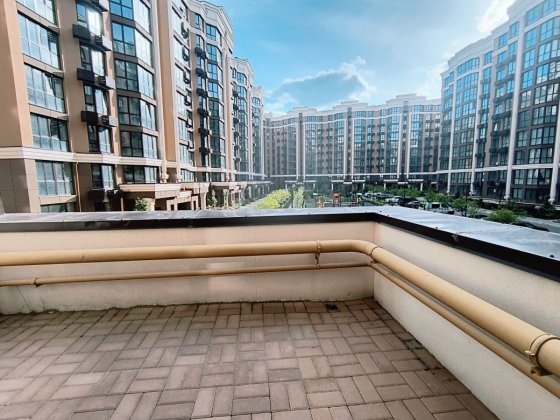 З терасою! 1 Кім на центральній алеї ЖК  Софія Резиденс Софиевская Борщаговка