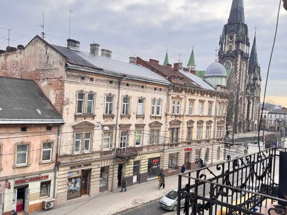 Здам 1 кім. квартиру в ближньому центрі, вул Городоцька. Львів