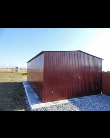 Гараж сборной оцинкованный алюминий - фото 1