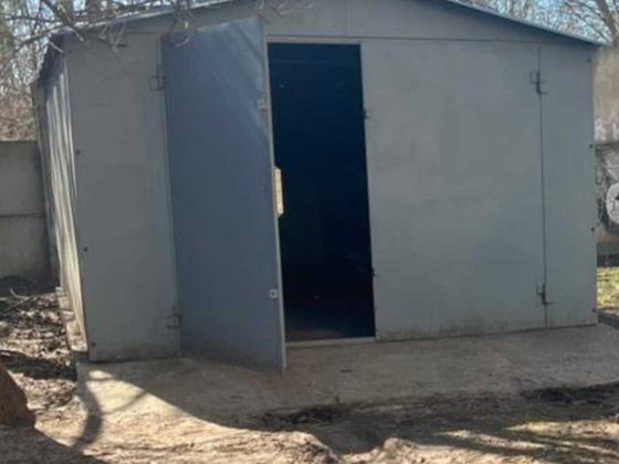 Металлический гараж