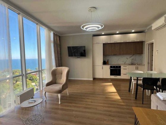 Оренда 2 кім. квартири з прямим видом моря в Аркадії, ЖК Гагарінплаза Одеса