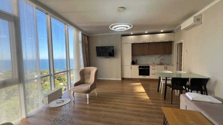 Оренда 2 кім. квартири з прямим видом моря в Аркадії, ЖК Гагарінплаза - фото 1