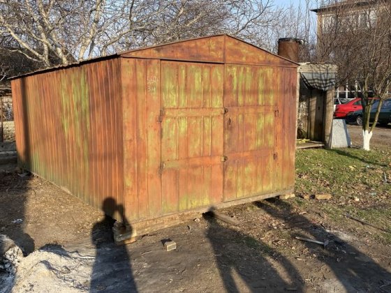 Продам металевий гараж розборний!самовивіз Золотоноша