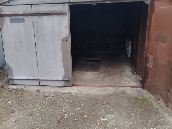 Сдам гараж металлический сухой с ямой