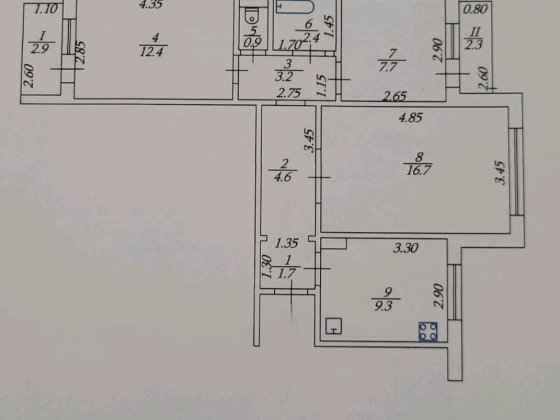 Продам 3-х кім квартиру Ахтырка