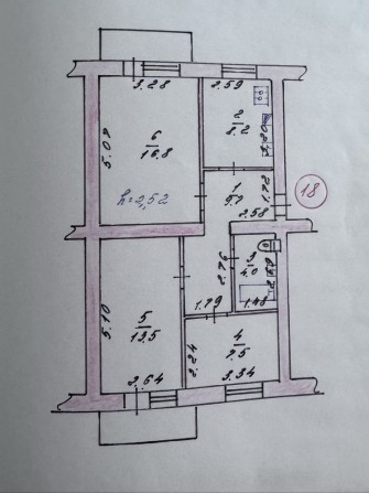 Продаж  3-х кімнатна простора квартира - фото 1