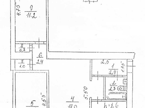 3-кiм. квартира в Бориславi / центр / 3-й поверх Борислав