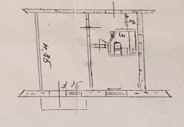 Продам 1ком. АО. Каменское - фото 1