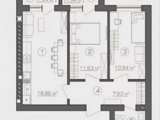 2-К квартира в затишному місці по привабливій ціні Гостомель