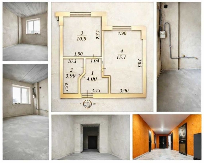 1К квартира з Газом! Гостомель, ЖК Бріквуд2. ДЕРЖАВНІ ПРОГРАМИ-ТАК - фото 1