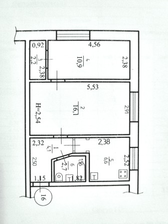 Продам 2-кімнатну квартиру Дніпробуд - фото 1