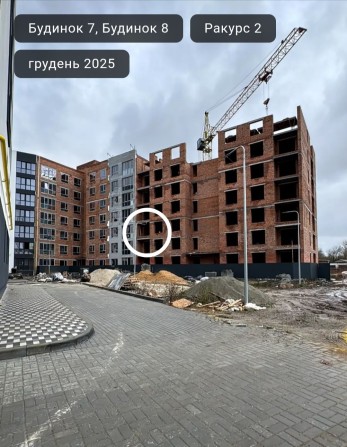 Продаю квартиру-студію 26,33м, що будується, в Гостомеле - фото 1