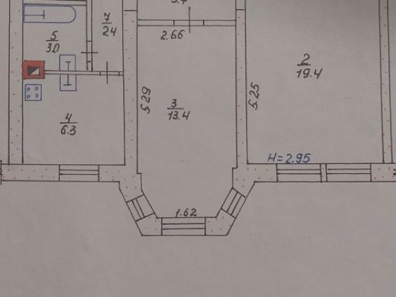 Продам 2х кімнатну квартиру Желтые Воды
