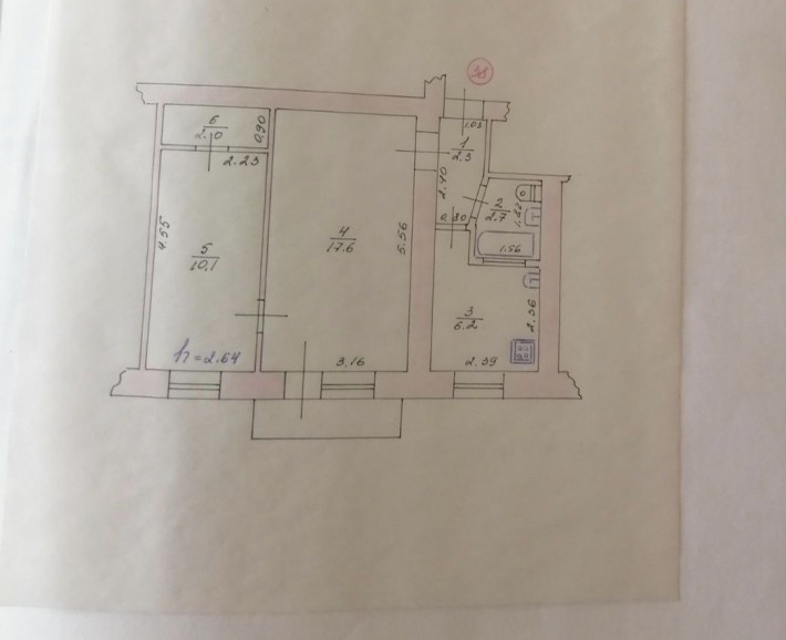 Продаж 2х кімнатної квартири, м. Ізмаїл - фото 1