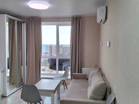 1 ком в новом доме с панорамным видом на море Черноморск