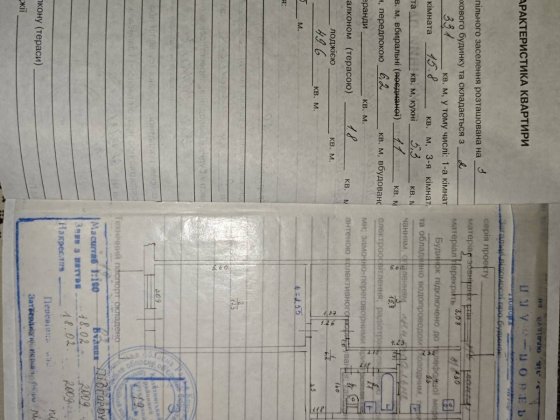 Двох кімнатна квартира в центрі міста. Казатин