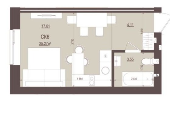 Продам смарт-квартиру з початковим ремонтом.Гостомель Гостомель