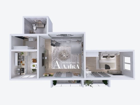 Продам 2-кімнатну квартиру в новому будинку в центральній частині Каменец-Подольский