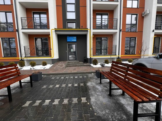 квартира з газом в зданому будинку в ЖК Brickwood 2 без % 35,5м2 Гостомель