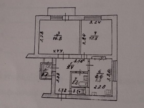 Продаж квартири с. Грозино Коростень