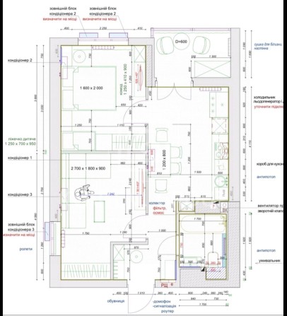 Двокімнатна квартира!5хв до Киева!Без комісії! - фото 1