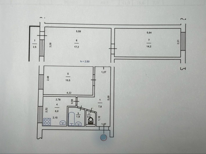 Дуже тепла трикімнатна квартира, Клавдіївська, 34 без% - фото 1
