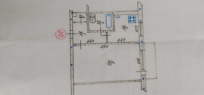Продам однокомнатную квартиру - фото 1