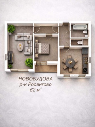 Продається квартира в Мукачево - фото 1