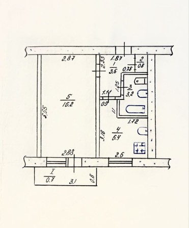 Продам шару 1к квартира - фото 1