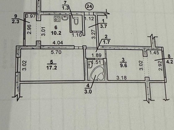 Продам квартиру в Очакові Очаков