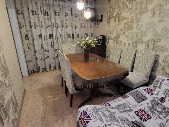 З-кімнатна, перепланування, індівідуальне газове опалення