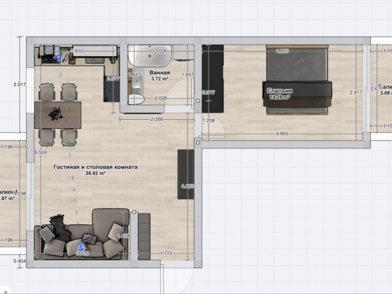 Продам СВОЮ 2 кімнатну квартиру в Очакові Очаков