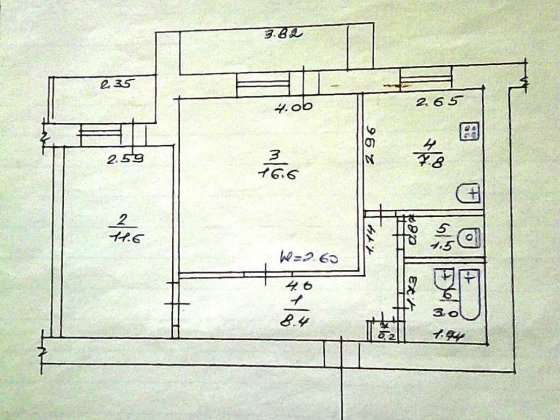 Продається 2к квартира з меблями та технікою, 51 кв. вул,Трипільська. Смела