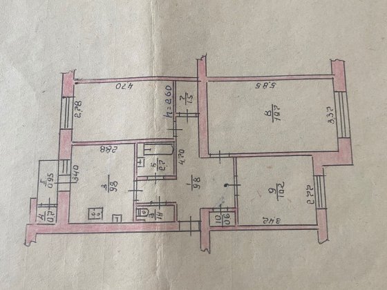 Продається 3-ох кімнатна квартира Стрий