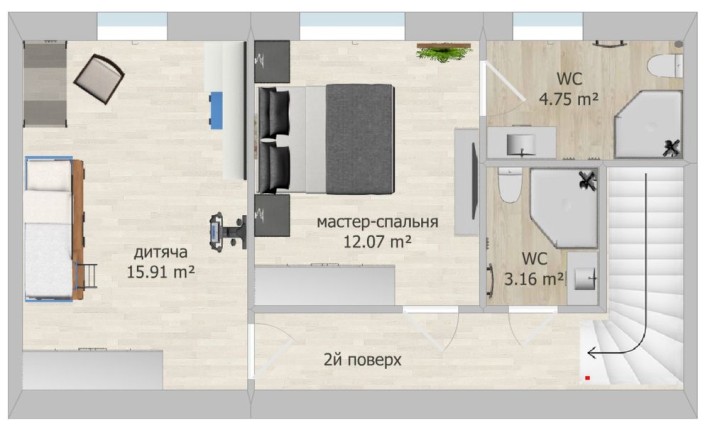 Продам трьох кімнатну квартиру вул.Набережна 14 Кредит розтермінування - фото 1