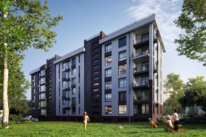 Двокімнатна квартира від забудовника в центрі міста - фото 1