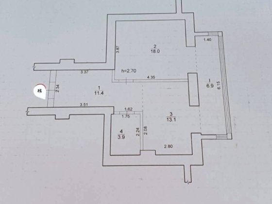 Продаж 1но кімнатної у новобудові Шептицький