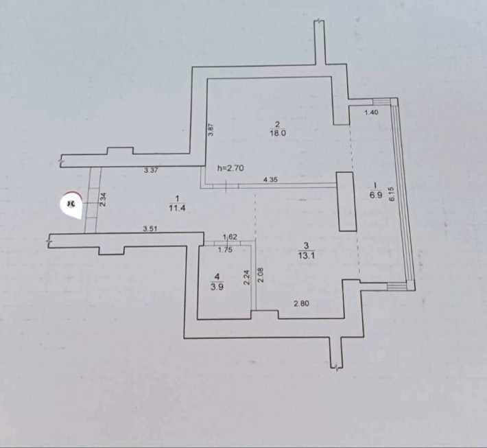 Продаж 1но кімнатної у новобудові - фото 1