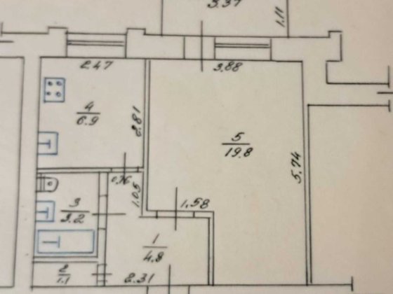 Новинка ! Продаж 1 кімнатної більшої площі! Шептицкий