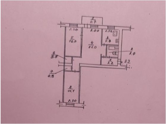 Продаж 3-ох кімнатної квартири Шептицький